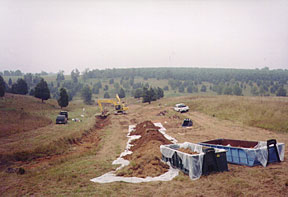 Management and disposal of nonhazardous soil