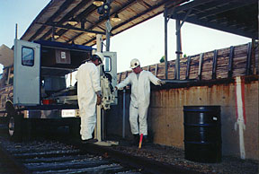 Collect soil samples